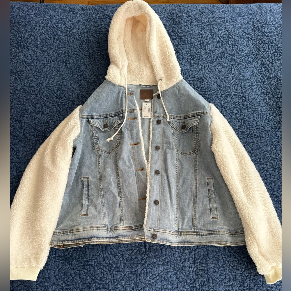 Maurice’s blue jean jacket